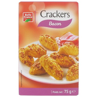 Belle France Bacon Crackers 75g