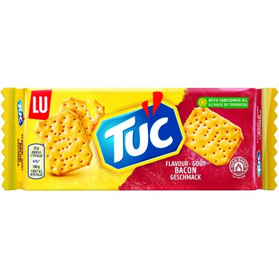TUC BACON   100G.      LU