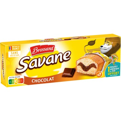 SAVANE POCKET CHOCOLAT X7 210G - BROSSARD