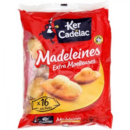 Sachet 16 Madeleines extra moelleuses 400g