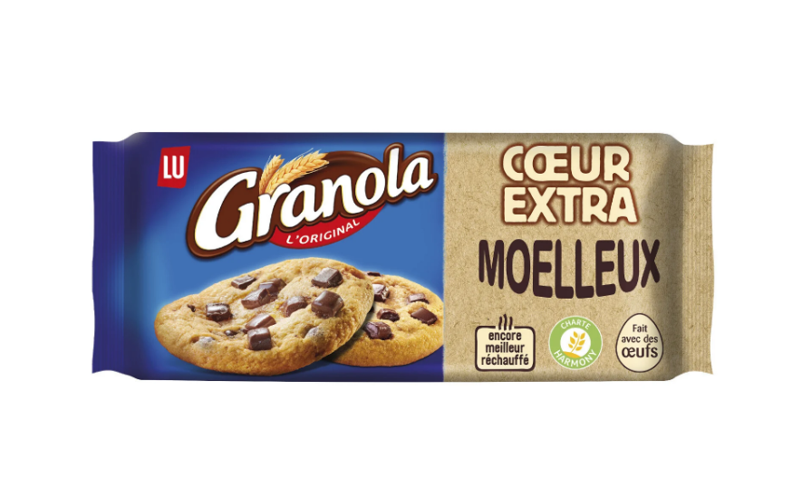 Granola Cookie Extra Coeur Moelleux 208g