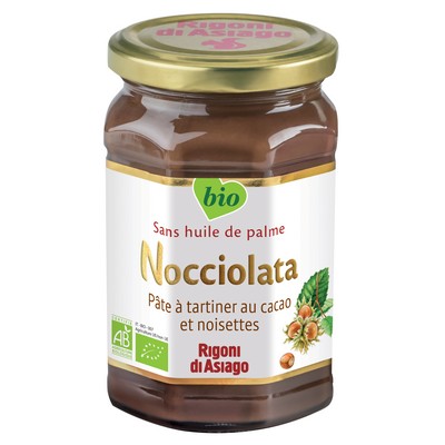 Nocciolata Organic Chocolate Hazelnut Spread 325g