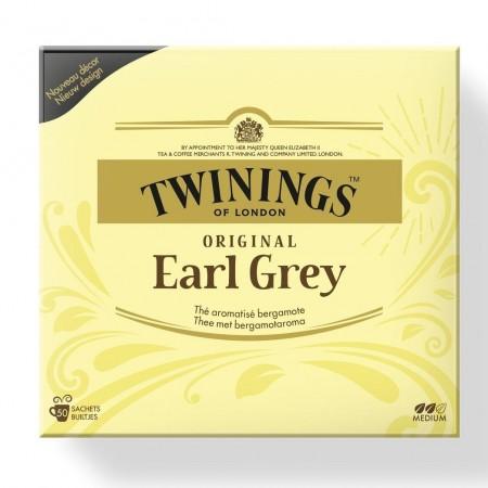 Thé Original Earl Grey Twinings 50 Sachets