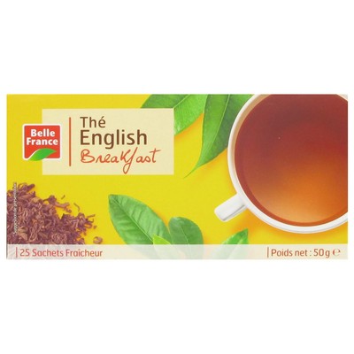 BREAKFAST TEA x25 Sachets Belle France Box