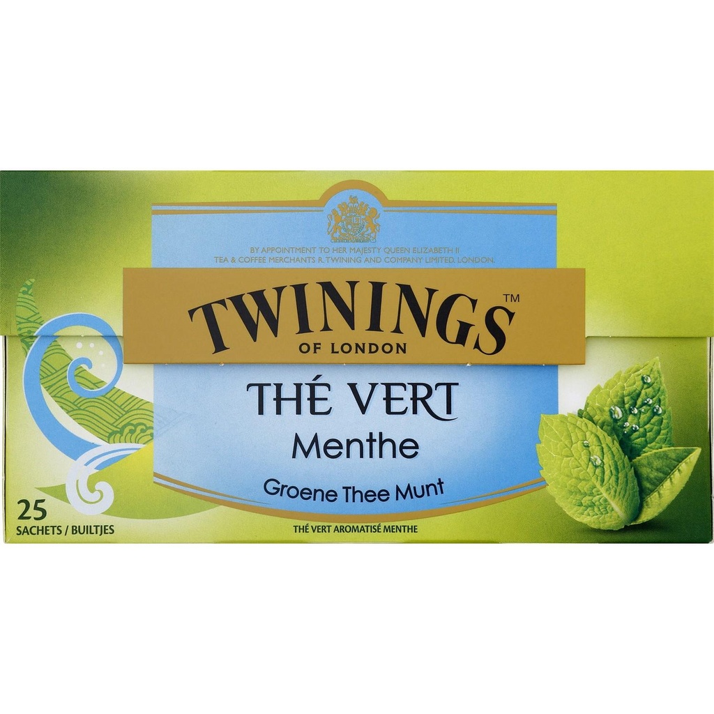 Twinings Green Tea Mint 25 Bags