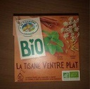 Organic Flat Belly Herbal Tea La Tisanière 20 Sachets