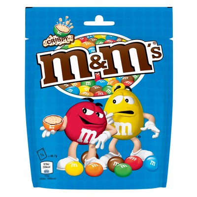 M&M's Crispy with puffed rice - tie pack 187g