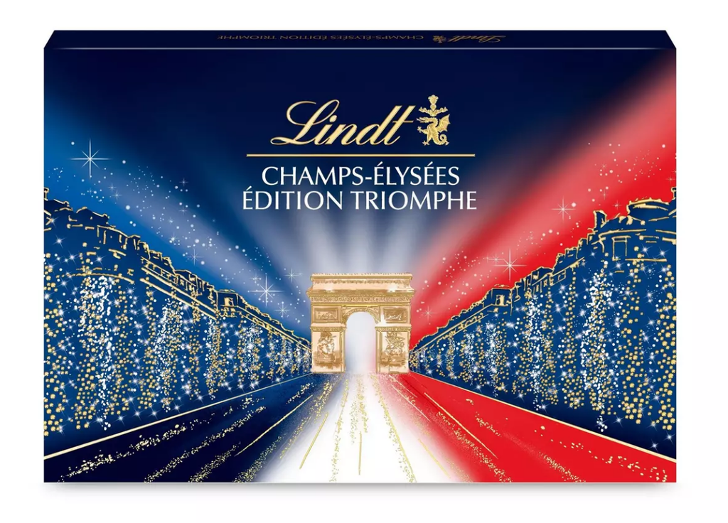 LINDT CHAMPS-ÉLYSÉES TRIUMPH EDITION BOX 460G