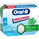 Hollywood Oral B s/sucres 3x17g Menthe Chlorophyle 9UC