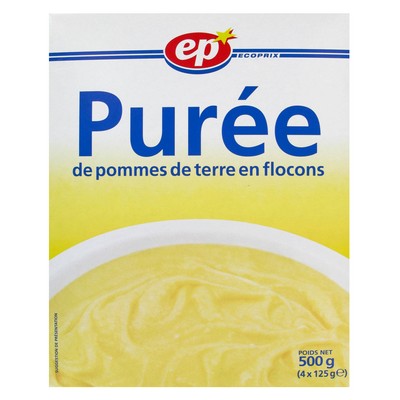 Mashed Potatoes x4 Sachets - Box 500g