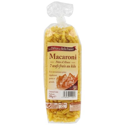 Alsace Egg Macaroni DBF Sachet 250g