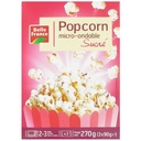 POP CORN SUCRE MICRO ONDABLE X 3 SCHT BF ETUI 270G