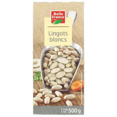 Belle France White Lingot Beans 500g Box