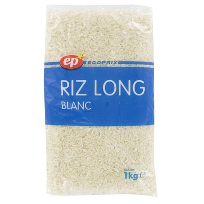 RIZ LONG BLANC EP SACHET 1 KG