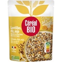 ORGANIC CEREAL Pouch Lentils Rice Soy 250g