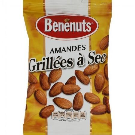 Bénénuts Amandes grillées à sec 105 g