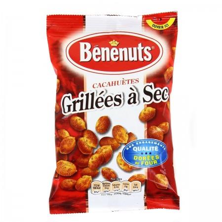 Bénénuts Cacahuètes grillées à sec 120 g