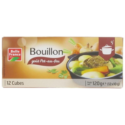 BOUILLON DE POT AU FEU X 12 BF ETUI 120 G