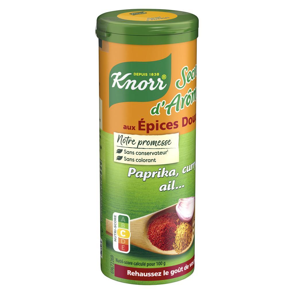 Knorr Secret of Flavors Mild Spice Powder Seasoning UEFA EURO 2024 Tube 60g