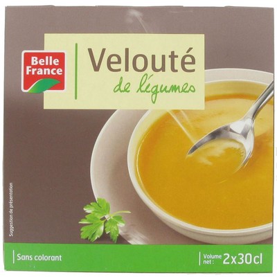 VELOUTE DE LEGUMES BF BRIQUETTE 2 X 30 CL