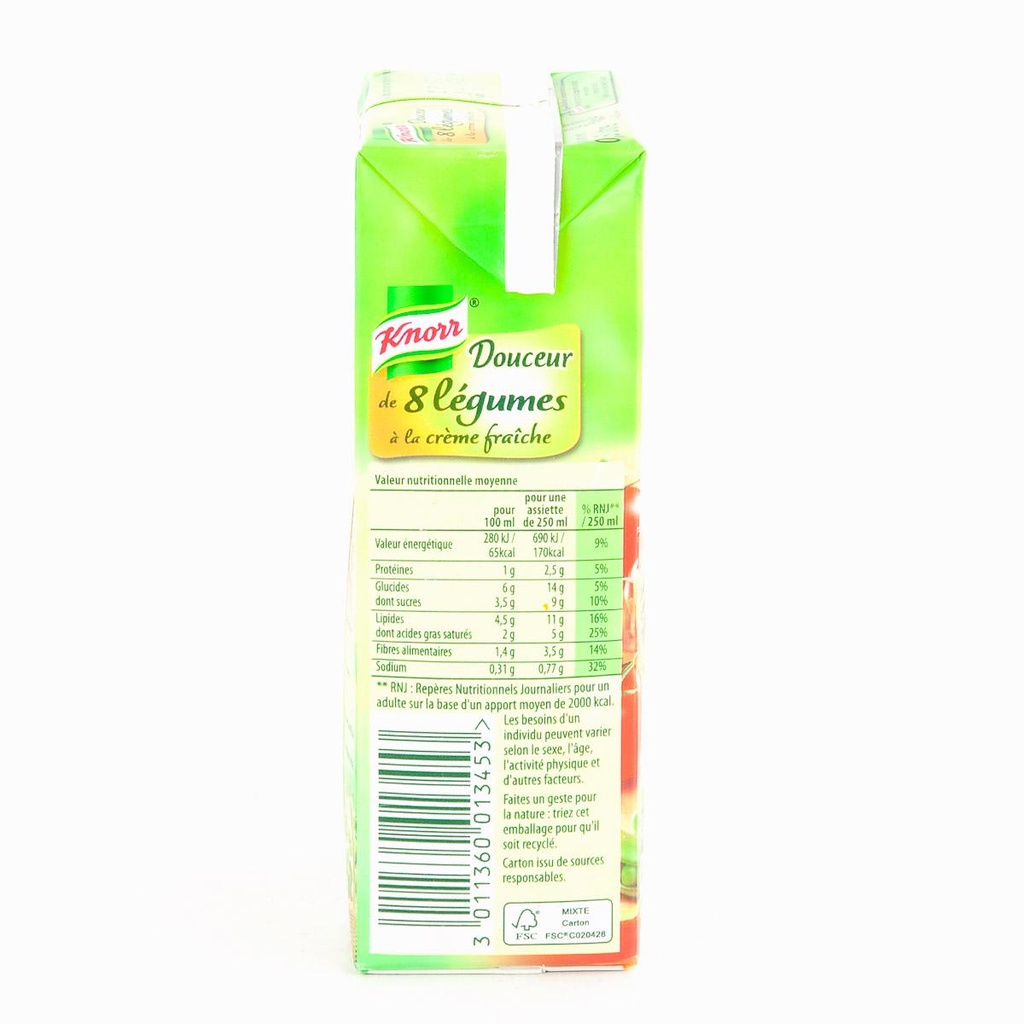 Creamy 8 Vegetable Soup Knorr 50cl