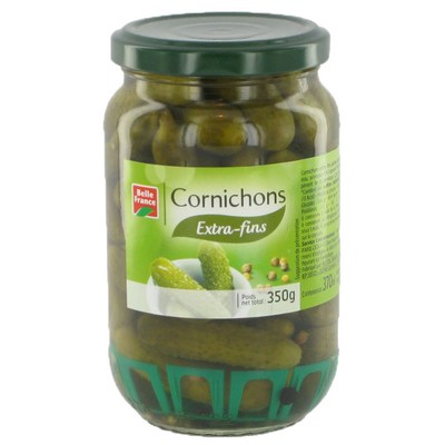 CORNICHON EXTRA FIN BF BOCAL 350 G - 37 CL