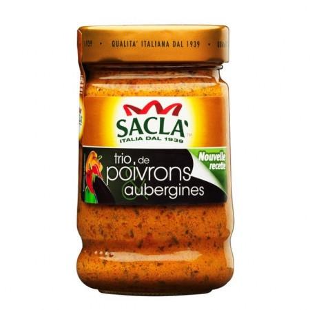 Pepper & Eggplant Sauce 190g Sacla
