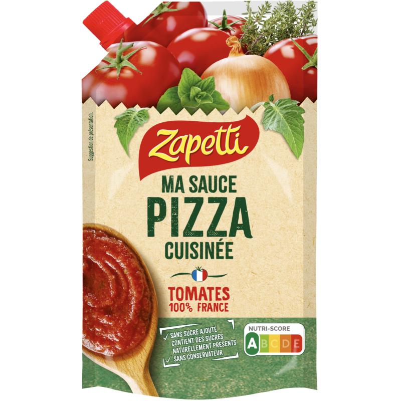 ZAPETTI Cooked Pizza Sauce 300G (DOYPACK)