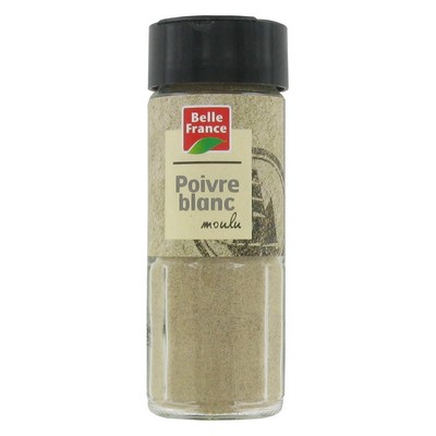 Ground White Pepper Belle France Shaker 50g