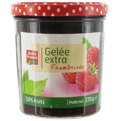 GELEE EXTRA FRAMBOISE BF POT 370 G