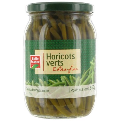 HARICOT VERT EF RANGE MAIN BF BOCAL 660 G