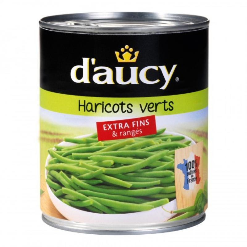 2x220G HARICOTS VERTS XF D'AUCY