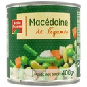 MACEDOINE DE LEGUMES BF BOITE 1/2 OF 400 G