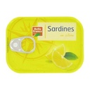 FILET SARDINE CITRON BASILIC BF BOITE 100 G