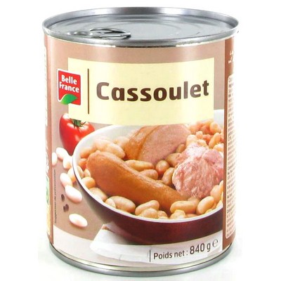 CASSOULET BF BOITE 4/4 840 G