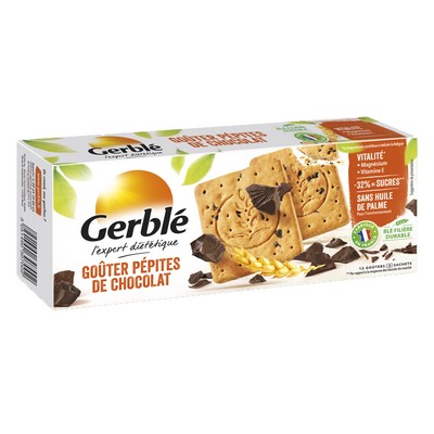 GERBLE GOUTER PEPITES DE CHOCOLAT 250G