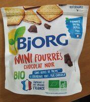 Bjorg Mini Dark Chocolate Filled Biscuits 180g Organic