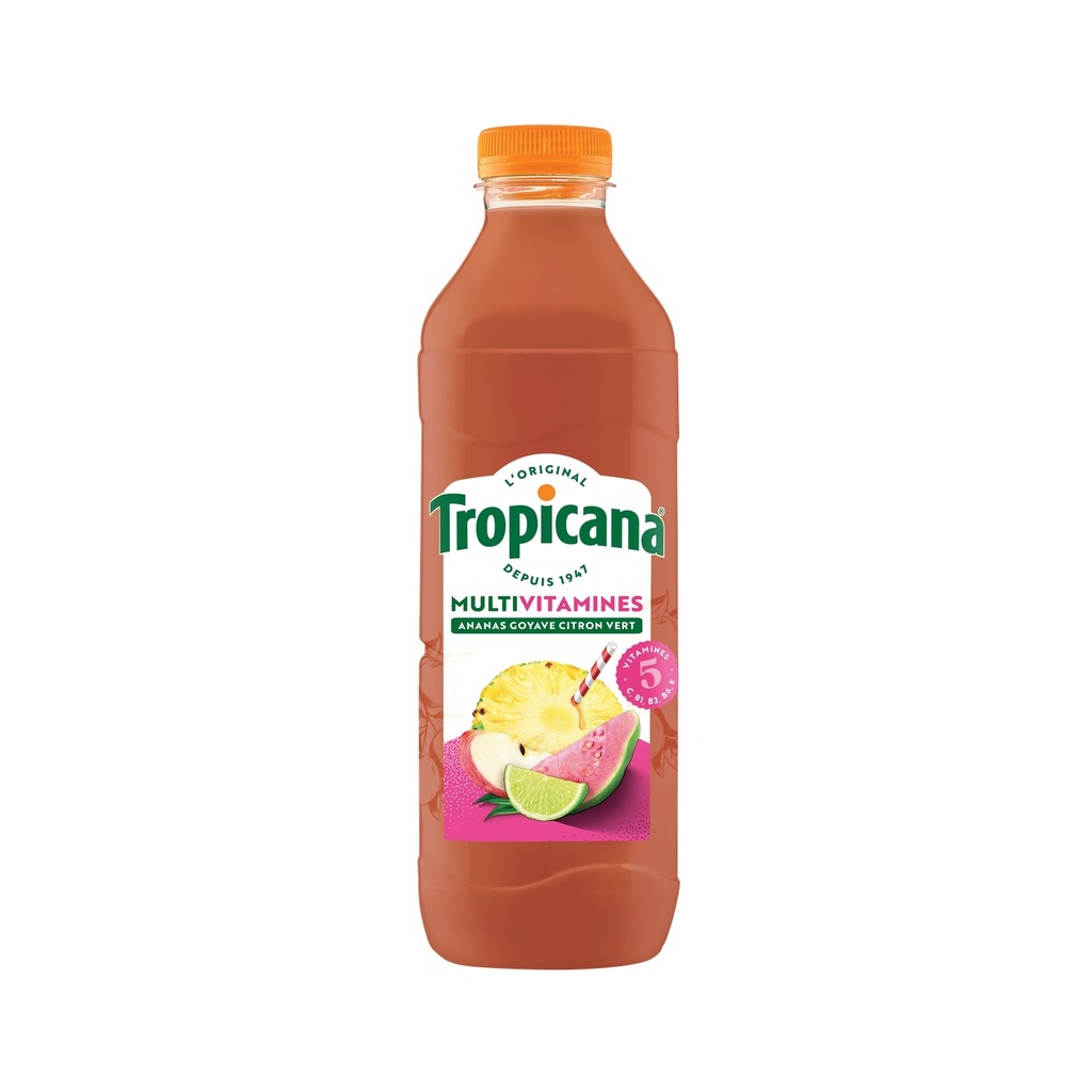 PET 1L PAUSE FRUIT.ANANAS