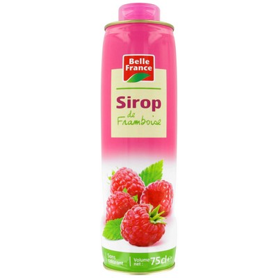 Belle France Raspberry Syrup 75cl