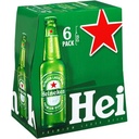 Heineken blonde beer 6x25cl 5°