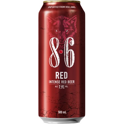 8.6 AMBER Boîte 50cl (7.9%)