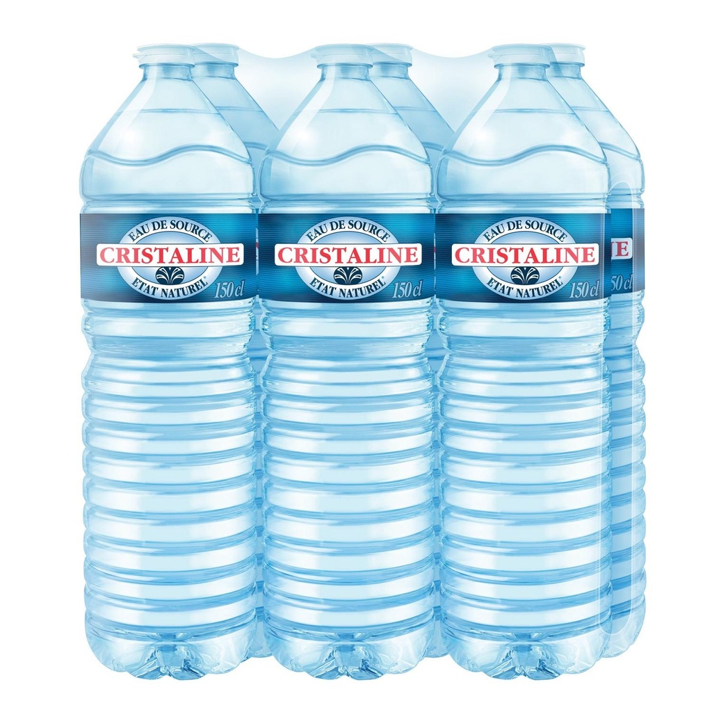 Cristaline Spring Water 6x1.5L