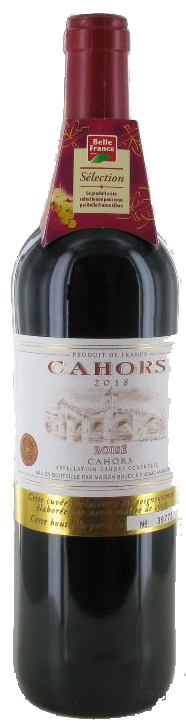CAHORS BOISE BF BOUTEILLE 75 CL