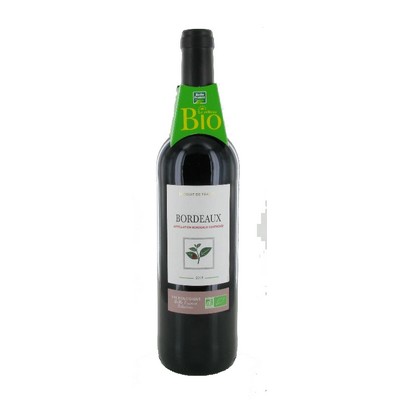 BORDEAUX ROUGE MDP BIO BF BOUTEILLE 75 CL