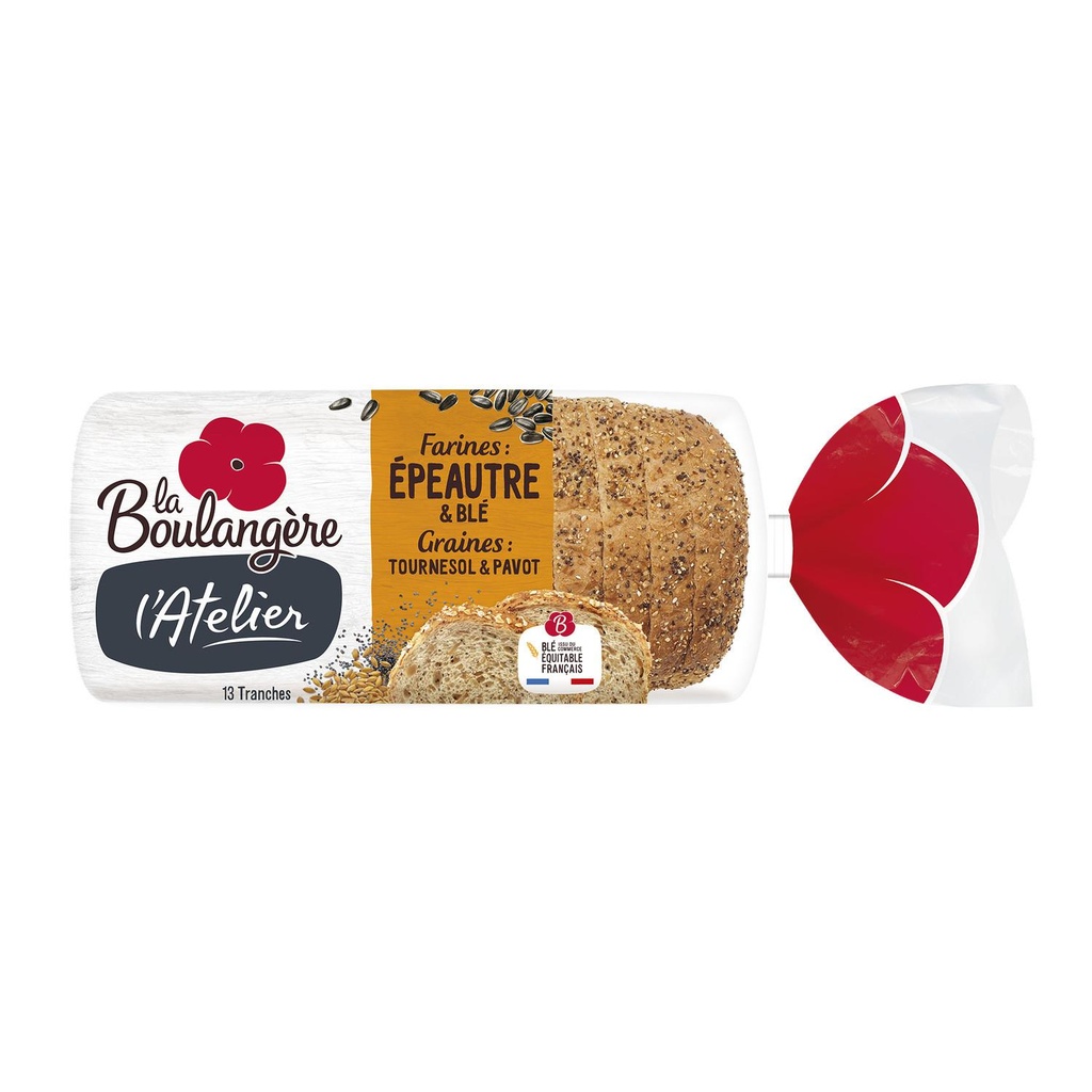 Pain de table Epeautre & Graines 260g