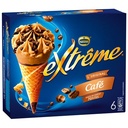 Extrême Coffee Cones with Coffee Sauce & Chunks 6x71g