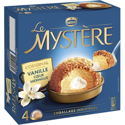 Mystère Vanilla Meringue Heart 4x77g