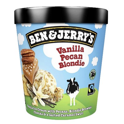 B&J VANILLE PECAN 465ML