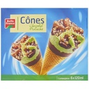 Chocolate Pistachio Cones Belle France Box of 6 x 120ml
