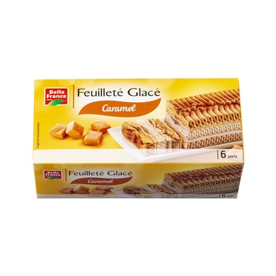 Vanilla Caramel Frozen Dessert Belle France Box 380g